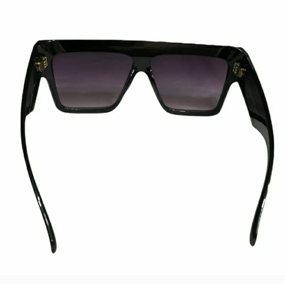 Oversized Square Frame Gradient Sunglasses